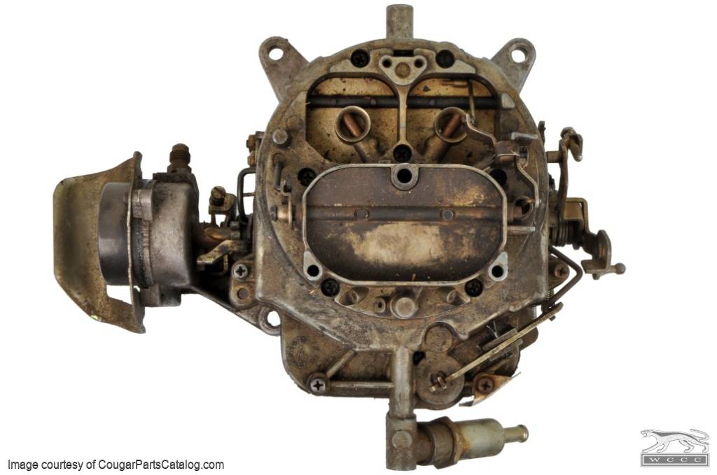 Carburetor - Autolite 4300 - 4V - D0OF-AD 605 CFM - 351C - Automatic Transmission - w/ A/C - Core ~ 1970 Mercury Cougar / 1970 Ford Mustang - 25059