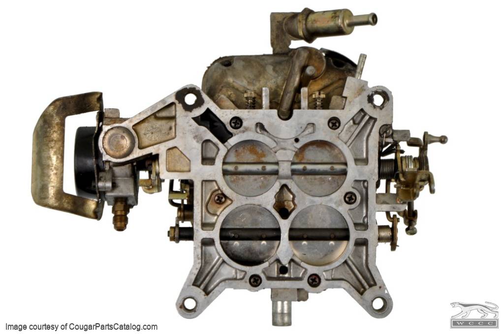 Carburetor - Autolite 4300 - 4V - D0OF-AD 605 CFM - 351C - Automatic Transmission - w/ A/C - Core ~ 1970 Mercury Cougar / 1970 Ford Mustang - 25059