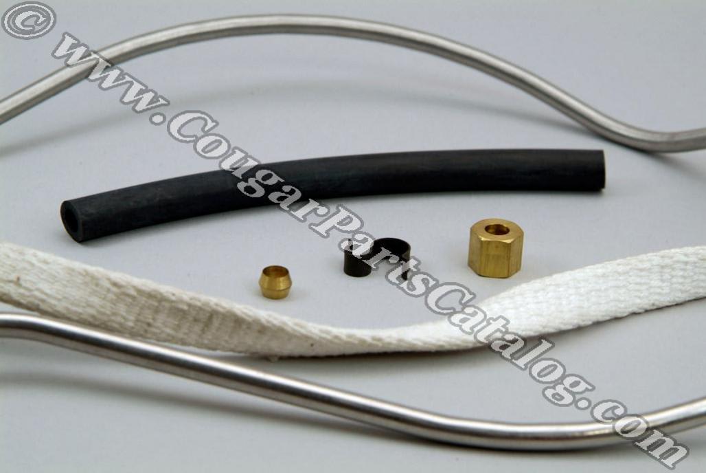 Heat Riser Choke Tube Kit 428CJ Stainless Steel Repro 1968