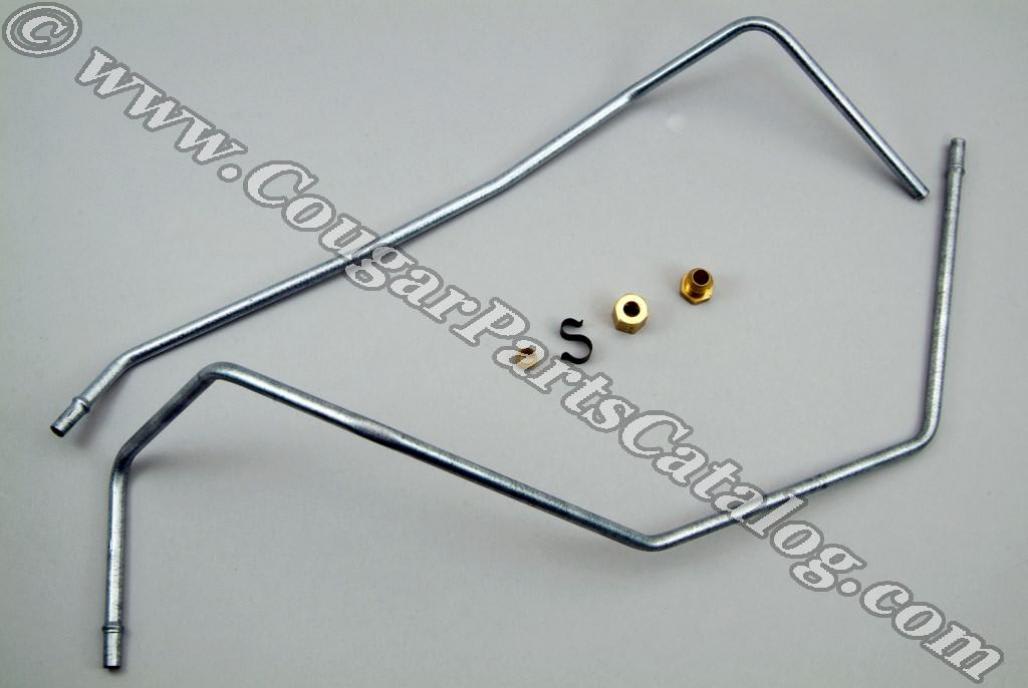 Heat Riser Choke Tube Kit 351W4V OE STEEL Repro 1969 1970