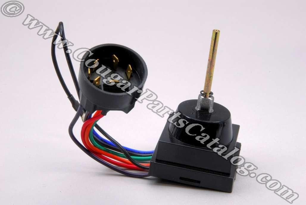 Intermittent - Delay Wiper Switch - Repro ~ 1971 - 1973 Mercury Cougar / 1971 - 1973 Ford Mustang - 41505