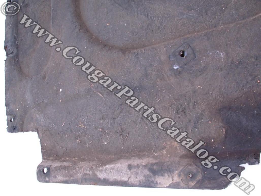 Under Hood Insulation Pad / Blanket- Used ~ 1967 - 1968 Mercury Cougar - 19109