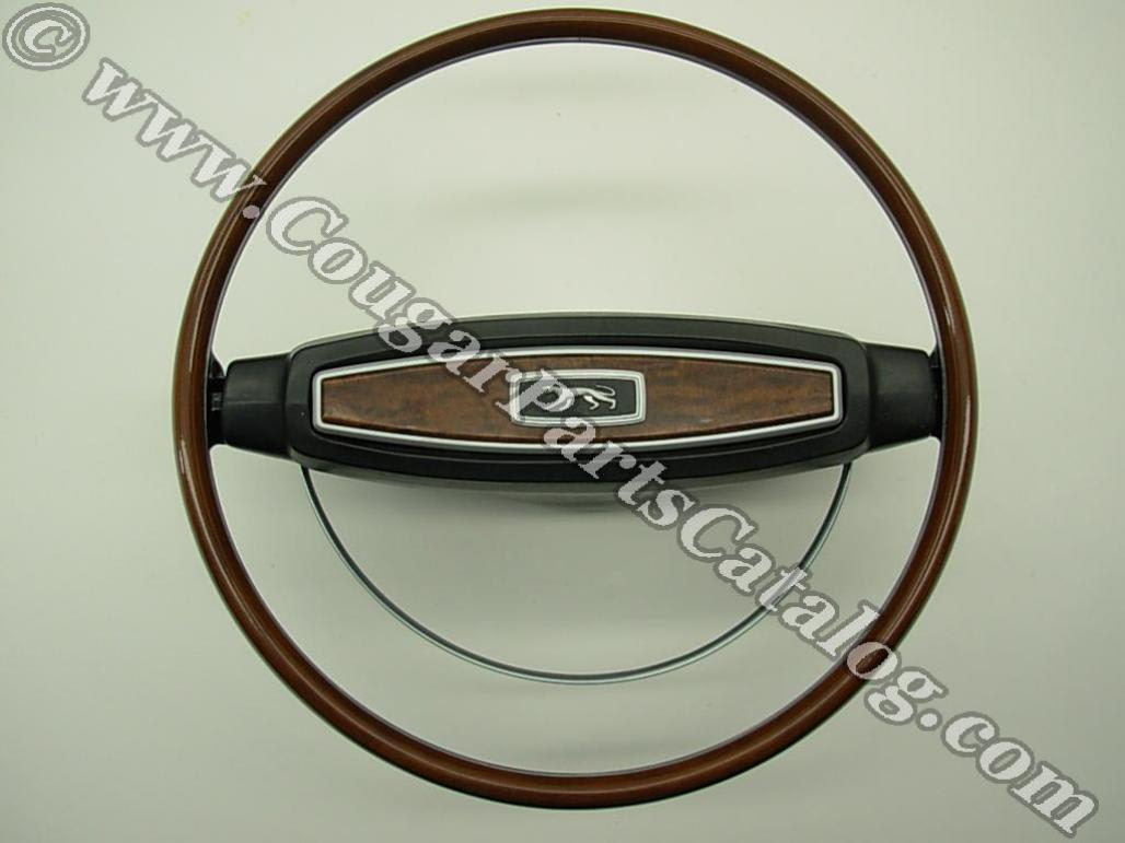Steering Wheel - XR7 / Decor / Deluxe - Restored ~ 1968 Mercury Cougar / 1968 Ford Mustang - 19317