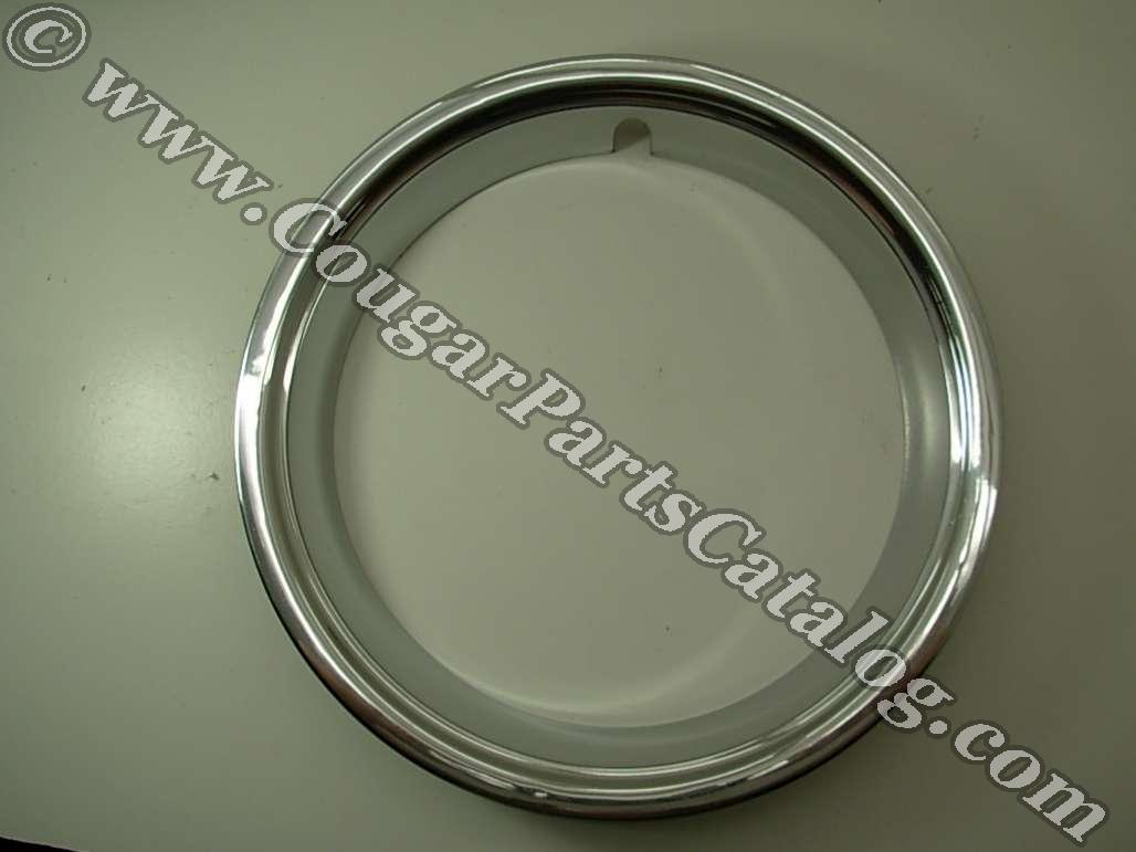 Wheel Trim Ring - Styled Steel Wheel - Grade A - Used ~ 1967 Mercury Cougar / 1967 Ford Mustang - 12829