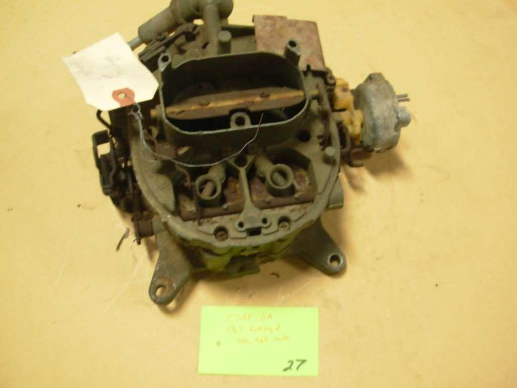 Carburetor - Autolite 4300 - 4 Barrel - Core ~ 1967 Ford - 24002