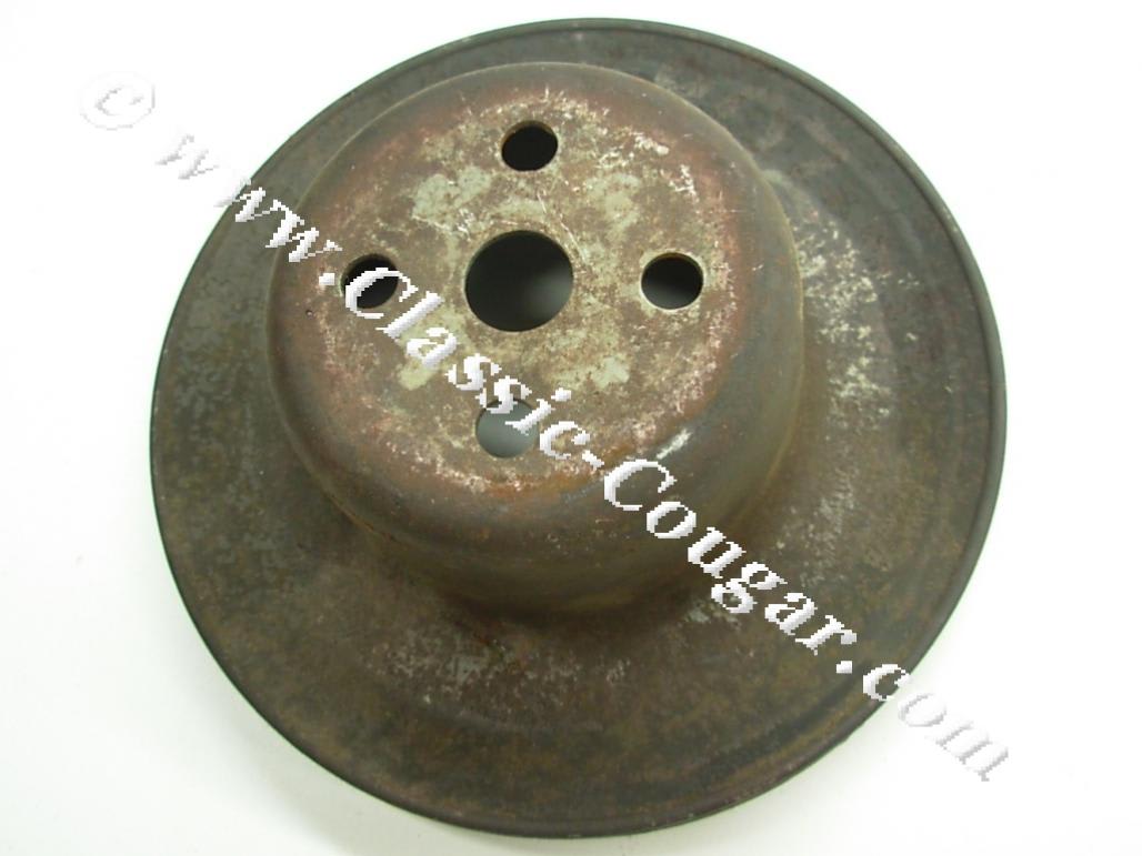 Pulley - Water Pump - 390-2V - C8OZ-8509-D - Used ~ 1968 Mercury Cougar / 1968 Ford Mustang - 24442