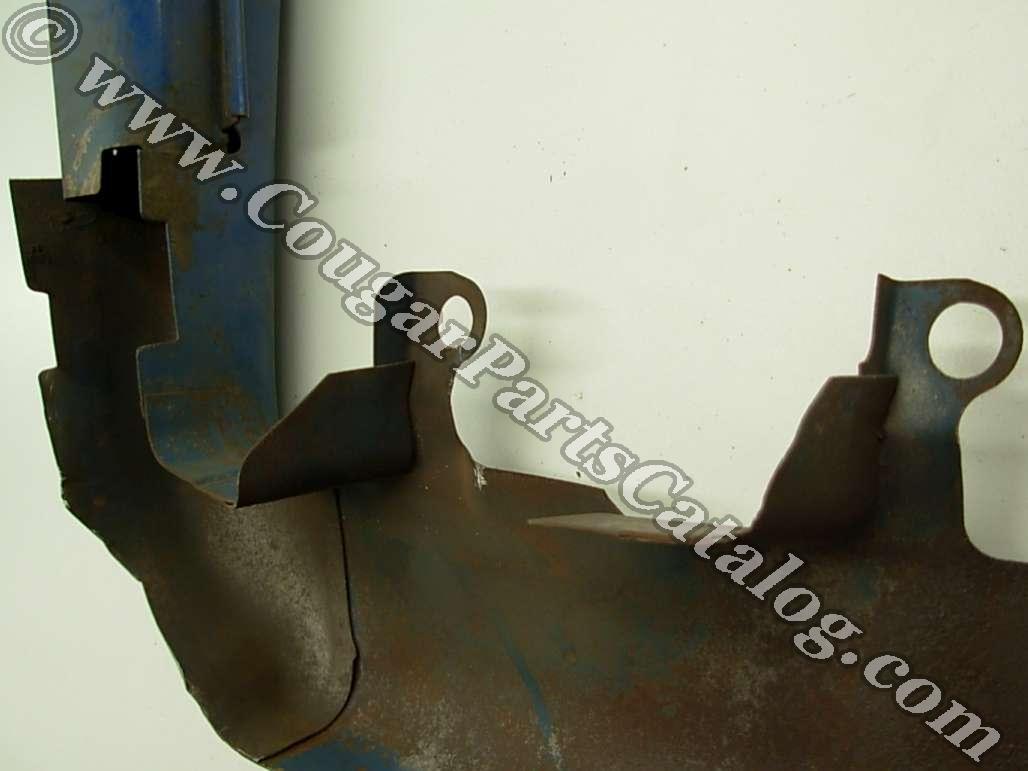 Heat Shield - Exhaust Manifold - 351W - Grade B - Used ~ 1969 - 1970 Mercury Cougar / 1969 - 1970 Ford Mustang - 18542