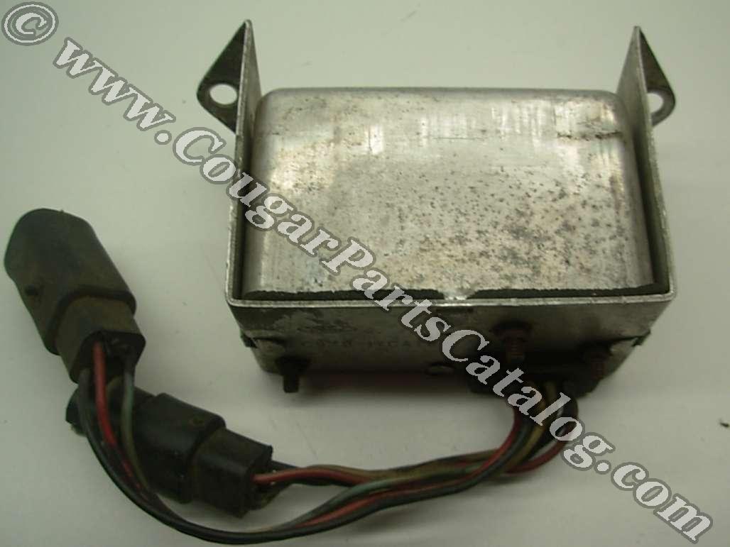 Controller - Intermittent Wiper - Used ~ 1969 - 1970 Mercury Cougar / 1969 - 1970 Ford Mustang - 24776