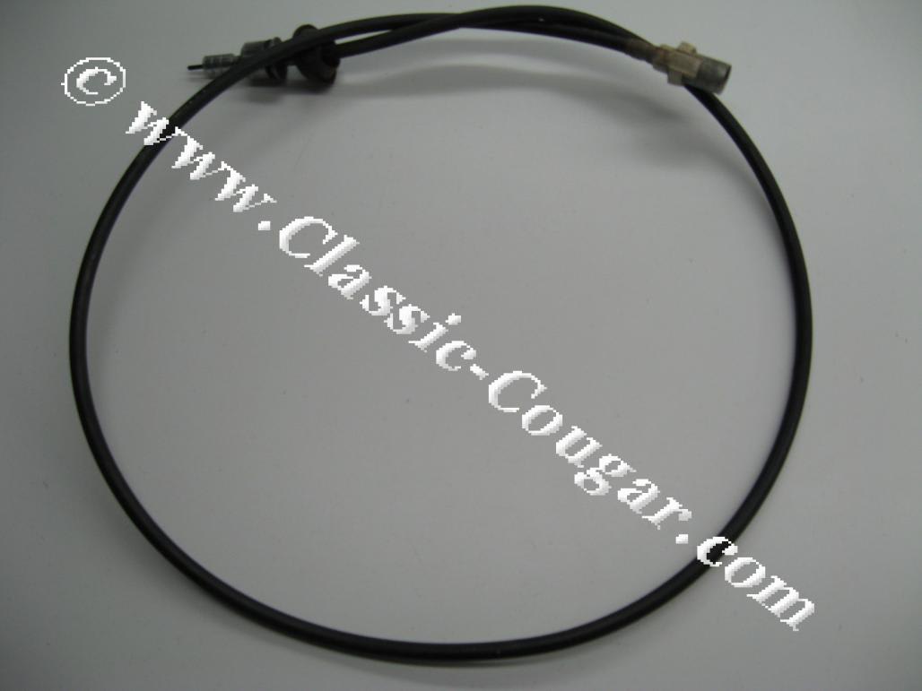 Speedometer Cable - FMX Automatic Trans / 3 Speed Manual Trans - Used ~ 1969 - 1970 Mercury Cougar / 1969 - 1970 Ford Mustang - 24808