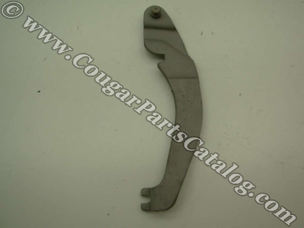 Emergency / Parking Brake Lever - Driver Side - Used ~ 1967 - 1973 Mercury Cougar / 1967 - 1973 Ford Mustang - 24835