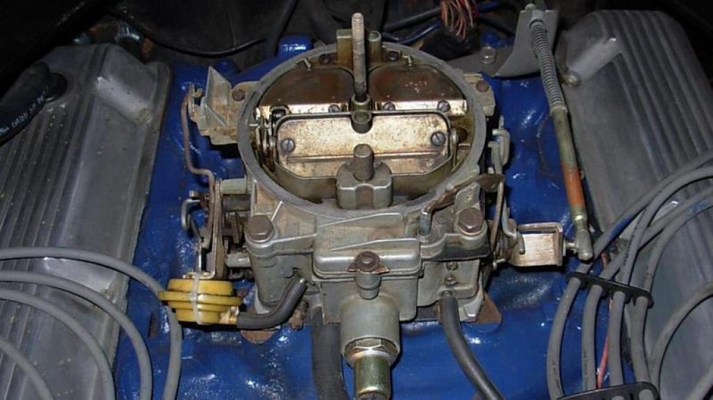 Carburetor - Rochester Quadrajet - 715 CFM - 429CJ - Manual Transmission - Core ~ 1971 Mercury Cougar / 1971 Ford Mustang - 25055