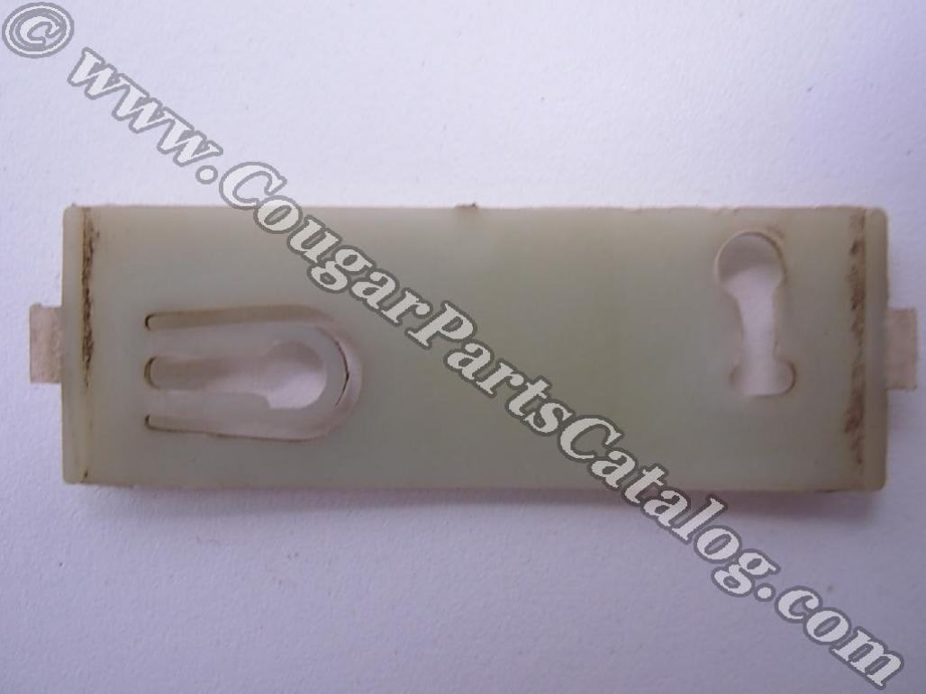 Clip - Moulding / Trim - Rocker Panel - PLASTIC - EACH - Used ~ 1971 - 1973 Mercury Cougar - 25394