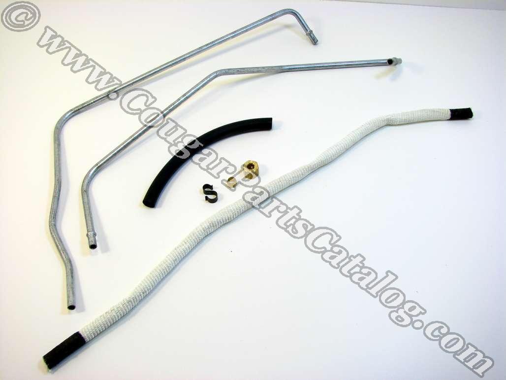 Heat Riser Choke Tube Kit 390 / 4274V OE STEEL Repro 1967