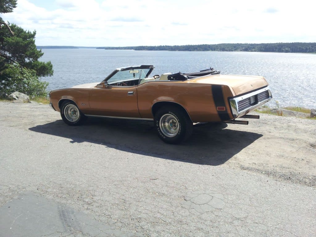 Bumper - Rear - PRE-PAY CORE CHARGE - Restored ~ 1971 - 1973 Mercury Cougar - 42514
