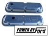 Valve Covers - 289 / 302 / 351 - Powered By Ford - Repro ~ 1967 - 1973 Mercury Cougar - 1967 - 1973 Ford Mustang 1967,1967 cougar,1967 mustang,1968,1968 cougar,1968 mustang,1969,1969 cougar,1969 mustang,1970,1970 cougar,1970 mustang,1971,1971 cougar,1971 mustang,1972,1972 cougar,1972 mustang,1973,1973 cougar,1973 mustang,block,blue,c7w,c7z,c8w,c8z,c9w,c9z,cougar,covers,d0w,d0z,d1w,d1z,d2w,d2z,d3w,d3z,ford,ford mustang,mercury,mercury cougar,mustang,new,powered,repro,reproduction,small,valve,11375
