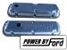 Valve Covers - 289 / 302 / 351 - Powered By Ford - Repro ~ 1967 - 1973 Mercury Cougar - 1967 - 1973 Ford Mustang 741269,07041269 1967,1967 cougar,1967 mustang,1968,1968 cougar,1968 mustang,1969,1969 cougar,1969 mustang,1970,1970 cougar,1970 mustang,1971,1971 cougar,1971 mustang,1972,1972 cougar,1972 mustang,1973,1973 cougar,1973 mustang,block,blue,c7w,c7z,c8w,c8z,c9w,c9z,cougar,covers,d0w,d0z,d1w,d1z,d2w,d2z,d3w,d3z,ford,ford mustang,mercury,mercury cougar,mustang,new,powered,repro,reproduction,small,valve,11375