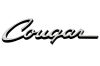Emblem - Rear Deck / Trunk Lid - COUGAR Script - Repro ~ 1969 - 1973 Mercury Cougar C9WY-6542528-A,D1WY-6542528-A,1969,1969 cougar,1970,1970 cougar,1971,1971 cougar,1972,1972 cougar,1973,1973 cougar,c9w,cougar,d0w,d1w,d2w,d3w,deck,emblem,lid,mercury,mercury cougar,new,repro,reproduction,script,trunk,11652
