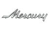 Emblem - 1967 - 68 Deck / Trunk Lid or 1971 - 72 Hood - MERCURY Script - Repro ~ 1967 - 1968 Mercury Cougar / 1971 - 1972 Mercury Cougar 1967,1967 cougar,1968,1968 cougar,1971,1971 cougar,1972,1972 cougar,c7w,c8w,cougar,d1w,d2w,deck,emblem,hood,lid,mercury,mercury cougar,new,rear,repro,reproduction,script,trunk,26011