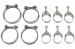 Wittek - 302 - 351 - Tower Hose Clamp Kit - CONCOURS - No Date Stamp - SET OF 10 - Repro ~ 1971 - 1973 Mercury Cougar - 1971 - 1973 Ford Mustang 10002293 1971,1971 cougar,1971 mustang,1972,1972 cougar,1972 mustang,1973,1973 cougar,1973 mustang,302,351,clamp,concours,cougar,d1w,d1z,d2w,d2z,d3w,d3z,date,ford,ford mustang,hose,kit,mercury,mercury cougar,mustang,new,repro,reproduction,set,stamp,tower,without,wittek,52293