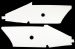 Sail Panels - Decor - XR7 - WHITE - Pair - Repro ~ 1970 Mercury Cougar 522933,100022933,Head Liner 1970,1970 cougar,cougar,d0w,decor,head,headliner,interior,liner,mercury,mercury cougar,new,pair,panels,repro,reproduction,sail,white,xr7,driver,drivers,driver