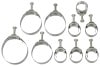 Wittek - 390 - 427 - 428 - Tower Hose Clamp Kit - CONCOURS - Date Stamped - SET OF 10 - Repro ~ 1968 Mercury Cougar - 1968 Ford Mustang 1968,1968 cougar,1968 mustang,390,427,428,c8w,c8z,clamp,concours,cougar,date,ford,ford mustang,hose,kit,mercury,mercury cougar,mustang,new,repro,reproduction,set,stamp,tower,wittek,52299