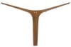 Insert - Rim Blow Steering Wheel - Straight Grain - LIGHT - Restored ~ 1970 - 1974 Mercury Cougar 1970,70,1970 Cougar,d0w,1971,1971 cougar,1972 cougar,1973 cougar,1974,cougar,d1w,d2w,d3w,grain,insert,light,mercury,mercury cougar,restored,steering,straight,wheel,wood,rimblow insert,rim blow insert,rim,blow,insert,rimblow,rim blow,11145,,insert,tri,bar,,metal,painted,faux