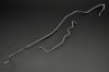 Brake Line Set - Rear Axle - 9 Inch - OE STEEL - Repro ~ 1970 Mercury Cougar / 1970 Ford Mustang 1970,1970 cougar,1970 mustang,axle,brake,cougar,d0w,d0z,ford,ford mustang,inch,line,mercury,mercury cougar,mustang,new,rear,repro,reproduction,set,steel,break,26547