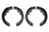 Brake Shoes - Rear - 10 x 2 Inch - Semi-Metalic - PREMIUM - Repro ~ 1968 - 1973 Mercury Cougar / 1968 - 1973 Ford Mustang