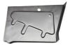 Side Panel - Floor Pan to Cowl - Passenger Side - Repro ~ 1967 - 1968 Mercury Cougar / 1967 - 1968 Ford Mustang 1967,1967 cougar,1967 mustang,1968,1968 cougar,1968 mustang,c7w,c7z,c8w,c8z,floor,ford,ford mustang,mercury,mercury cougar,mustang,new,pan,panel,passenger,repro,reproduction,side,body,panel,passenger,passengers,passengers,side,41639