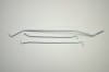 Passenger Side Door Lock Rods - 3 Piece Kit - Repro ~ 1971 - 1973 Mercury Cougar / 1971 - 1973 Ford Mustang 1971,1971 cougar,1971 mustang,1972,1972 cougar,1972 mustang,1973,1973 cougar,1973 mustang,cougar,d1w,d1z,d2w,d2z,d3w,d3z,door,ford,ford mustang,kit,lock,mercury,mercury cougar,mustang,new,passenger,piece,repro,reproduction,rods,side,passenger,passengers,passengers,side,41879
