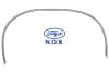 Moulding / Trim - Wheel Lip - Driver Side - Rear - NOS ~ 1971 - 1973 Mercury Cougar 1971,1971 cougar,1972,1972 cougar,1973,1973 cougar,cougar,d1w,d2w,d3w,driver,lip,mercury,mercury cougar,moulding,new,new old stock,nos,old,rear,side,stock,trim,wheel,molding,driver,drivers,drivers,42387,left