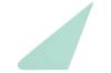 Door Vent Glass - TINT - Driver Side - Repro ~ 1967- 1968 Mercury Cougar / 1967- 1968 Ford Mustang 1967,1967 cougar,1967 mustang,1968,1968 cougar,1968 mustang,21412,c7w,c7z,c8w,c8z,cougar,door,drivers,ford,ford mustang,glass,green,mercury,mercury cougar,mustang,new,repro,reproduction,side,tint,tinted,vent,window,driver,drivers,drivers,10184,left