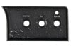 Dash Switch Panel - XR7 - w/ Rear Defog - Used ~ 1971 - 1973 Mercury Cougar 1971,1971 cougar,1972,1972 cougar,1973,1973 cougar,6504338,cougar,d1w,d1wy,d2w,d3w,dash,defog,ford,mercury,mercury cougar,mustang,panel,switch,used,xr7,10190