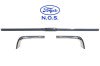 Moulding / Trim Set - Front - Set of 3 - NOS ~ 1969 Mercury Cougar 1969,1969 cougar,c9w,cougar,front,mercury,mercury cougar,mouldings,new,new old stock,nos,old,piece,set,stock,three,trim,eyebrow trim,eyebrow moulding,eyebrow,eye,brow,hood lip,wanted,3 piece,10358