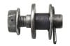 Adjustment Bolt Assembly - Transmission Selector Rod - Used ~ 1967 - 1968 Mercury Cougar / 1967 - 1968 Ford Mustang 1967,1967 cougar,1967 mustang,1968,1968 cougar,1968 mustang,adjustment,assembly,bolt,c7w,c7z,c8w,c8z,cougar,ford,ford mustang,mercury,mercury cougar,mustang,rod,selector,transmission,used,linkage,shifter,shift,at,auto,automatic,fmx,c4,c6,stud,threaded,10490