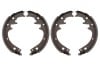 Brake Shoes - Rear - 10 x 2 Inch - Semi-Metalic - PREMIUM - Repro ~ 1968 - 1973 Mercury Cougar / 1968 - 1973 Ford Mustang 1968,1968 cougar,1969,1969 cougar,1968 mustang,1969 mustang,1970,1970 cougar,1970 mustang,1971,1971 cougar,1971 mustang,1972,1972 cougar,1972 mustang,1973,1973 cougar,1973 mustang,brake,c9w,c9z,cougar,d0w,d0z,d1w,d1z,d2w,d2z,d3w,d3z,ford,ford mustang,inch,mercury,mercury cougar,metalic,mustang,new,premium,rear,repro,reproduction,semi,shoes,c8w,break,10547,pads