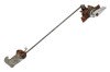 Seat Back Release Assembly - Driver Side - Used ~ 1968 - 1969 Mercury Cougar / 1968 - 1969 Ford Mustang 1969,1969 cougar,1969 mustang,latch,assembly,back,c9w,c9z,cougar,driver,ford,ford mustang,mercury,mercury cougar,mustang,release,seat,side,used,catch,release,arm,pull,lever,driver,drivers,drivers,10821,left