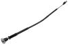 Pull Cable - Fresh Air Vent - Driver Side - Grade A - Used ~ 1971 - 1973 Mercury Cougar 1971,1971 cougar,1972,1972 cougar,1973,1973 cougar,6501891,air,cable,cougar,d1w,d1wy,d2w,d3w,driver,fresh,grade,knob,mercury,mercury cougar,pull,side,used,vent,driver,drivers,drivers,11-0074,left