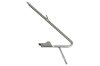 Door Vent Window Glass Frame - Passenger Side - Grade B - Used ~ 1968 Mercury Cougar / 1968 Ford Mustang wing,1968,1968 cougar,1968 mustang,21608,c8w,c8z,cougar,door,ford,ford mustang,frame,glass,mercury,mercury cougar,mustang,passenger,side,used,vent,window,passenger,passengers,passengers,side,11-0211,grade,b,grade b
