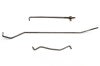 Door Lock Rods - Passenger Side - Set of 3 - Used ~ 1969 - 1970 Mercury Cougar 1969,1969 cougar,1970,1970 cougar,c9w,cougar,d0w,door,lock,mercury,mercury cougar,passenger,rods,set,side,used,passenger,passengers,passengers,side,11-0362