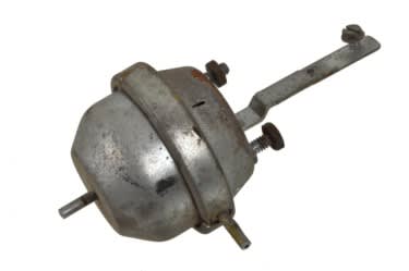 Vacuum Actuator - A/C - Dual Nipple - Used ~ 1969 - 1970 Mercury Cougar / 1969 - 1970 Ford Mustang  1969,1969 cougar,1969 mustang,1970,1970 cougar,1970 mustang,C9W,C9Z,D0W,D0Z,a/c,ac,actuator,ball,center,control,controller,cougar,d1zz-18a318-a,ford,ford mustang,mercury,mercury cougar,mustang,used,vacuum,valve,vent,motor,11-0436