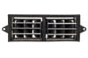 Center A/C Register Bezel - Used ~ 1971 - 1973 Mercury Cougar / 1971 - 1973 Ford Mustang 1971,1971 cougar,1971 mustang,1972,1972 cougar,1972 mustang,1973,1973 cougar,1973 mustang,D1W,D1Z,D2W,D2Z,D3W,D3Z,a/c,ac,air,bezel,center,conditioning,cougar,d1zz-19893-a,ford,ford mustang,mercury,mercury cougar,mustang,register,used,vent,11-0455