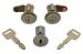 Lock Cylinder Set - Door and Ignition - w/ 2 Keys - Used ~ 1967 - 1969 Mercury Cougar / 1967 - 1969 Ford Mustang 11792-clone1 1967,1967 cougar,1967 mustang,1968,1968 cougar,1968 mustang,1969,1969 cougar,1969 mustang,c7w,c7z,c8w,c8z,c9w,c9z,cougar,door,ford,ford mustang,ignition,ignition lock cylinder,ignition switch,lock,mercury,mercury cougar,mustang,used,reconditioned,set,cylender,11-0460