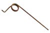 Torsion Spring - Door Latch - Driver Side - Used ~ 1967 - 1970 Mercury Cougar / 1967 - 1970 Ford Mustang 11-0505,1967,1967 cougar,1967 mustang,1968,1968 cougar,1968 mustang,1969,1969 cougar,1969 mustang,1970,1970 cougar,1970 mustang,C7W,C7Z,C8W,C8Z,C9W,C9Z,D0W,D0Z,cougar,door,driver,ford,ford mustang,latch,mercury,mercury cougar,mustang,passenger,side,spring,tension,torsion,used