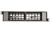 Center A/C Register Deluxe Bezel - Grade A - Used ~ 1967 Ford Mustang ac,C7ZA-19623,1967,1967 mustang,C7Z,ac center vent,center,center vent,ford,ford mustang,middle,mustang,register,vent register,vent,11-0120,11-0522,deluxe,shelby,gt,gt350,gt-350