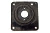 Mounting Plate - Heater Blower Motor - without A/C - Used ~ 1967 - 1968 Mercury Cougar / 1967 - 1968 Ford Mustang  1967,1967 cougar,1967 mustang,1968,1968 cougar,1968 mustang,C7W,C7Z,C8W,C8Z,a/c,air,blower,bracket,conditioning,cougar,ford,ford mustang,heater,mercury,mercury cougar,motor,mounting,mustang,plate,without,used,11-4002
