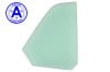 Quarter Window Glass - TINT - Passenger Side - CONVERTIBLE - Grade A - Used ~ 1969 Mercury Cougar / 1969 Ford Mustang 1969,1969 cougar,1969 mustang,29700,c9w,c9z,convertible,cougar,ford,ford mustang,glass,grade,mercury,mercury cougar,mustang,passenger,quarter,side,tinted,used,repro,tinted,door,glass,passenger,passengers,passengers,side,11143