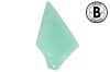 Quarter Window Glass - TINT - Driver Side - CONVERTIBLE - Grade B - Used ~ 1971 - 1973 Mercury Cougar / 1971 - 1973 Ford Mustang 1971,1971 cougar,1971 mustang,1972,1972 cougar,1972 mustang,1973,1973 cougar,1973 mustang,29710,convertible,cougar,d1w,d1z,d2w,d2z,d3w,d3z,driver,ford,ford mustang,glass,grade,mercury,mercury cougar,mustang,quarter,side,tint,tinted,used,window,driver,drivers,drivers,11160,left