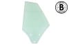 Quarter Window Glass - TINT - Driver Side - COUPE - Grade B - Used ~ 1971 - 1973 Mercury Cougar / 1971 - 1973 Ford Mustang 1971,1971 cougar,1971 mustang,1972,1972 cougar,1972 mustang,1973,1973 cougar,1973 mustang,29710,cougar,coupe,d1w,d1z,d2w,d2z,d3w,d3z,driver,ford,ford mustang,glass,grade,mercury,mercury cougar,mustang,quarter,side,tint,tinted,used,window,driver,drivers,drivers,11162,left