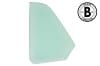 Quarter Window Glass - TINT - Driver Side - CONVERTIBLE - Grade B - Used ~ 1970 Mercury Cougar / 1970 Ford Mustang